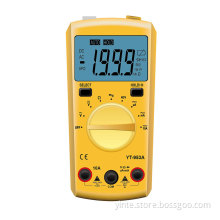 NCV function and flashlight display multimeter